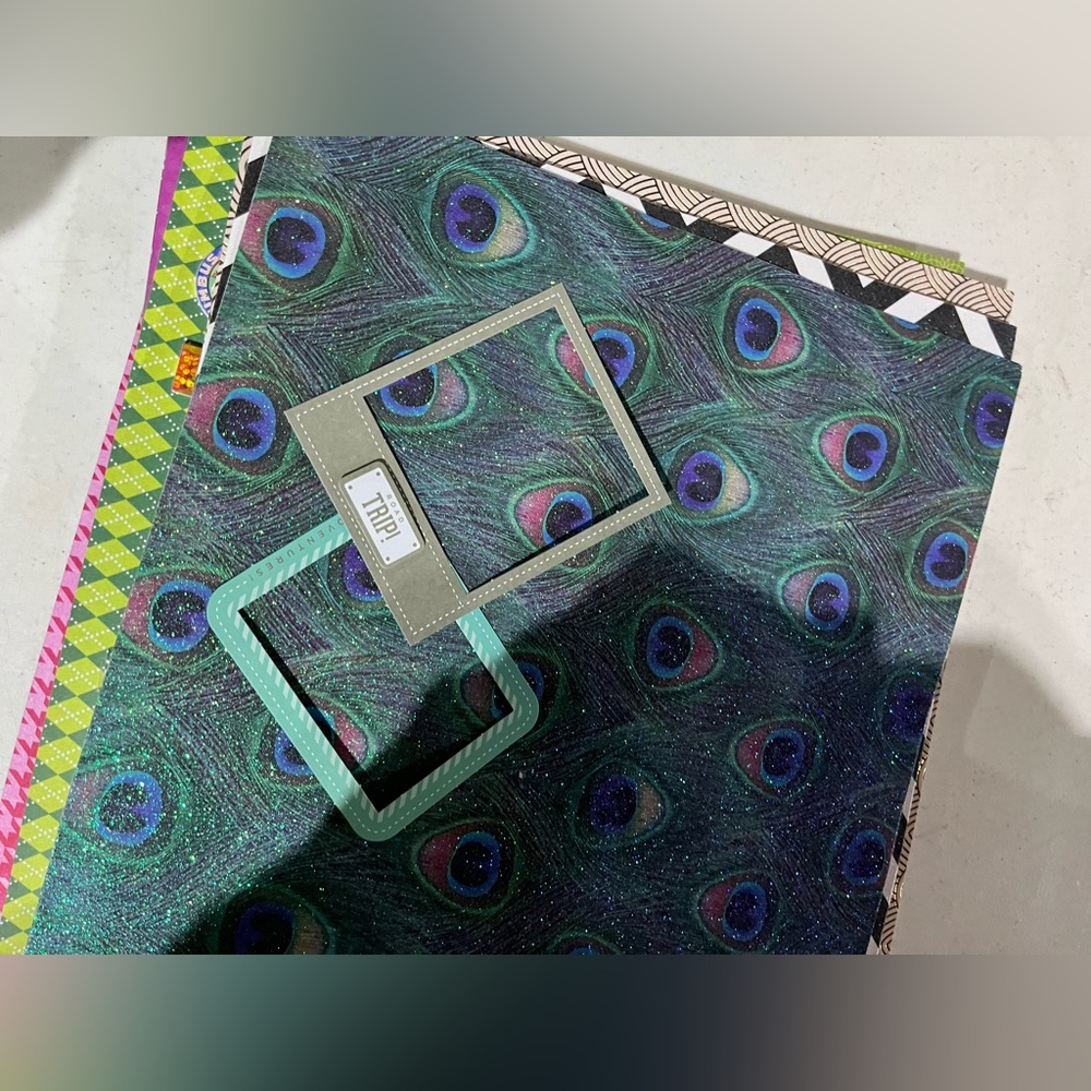 SCRAPBOOK MATERIAL LOT